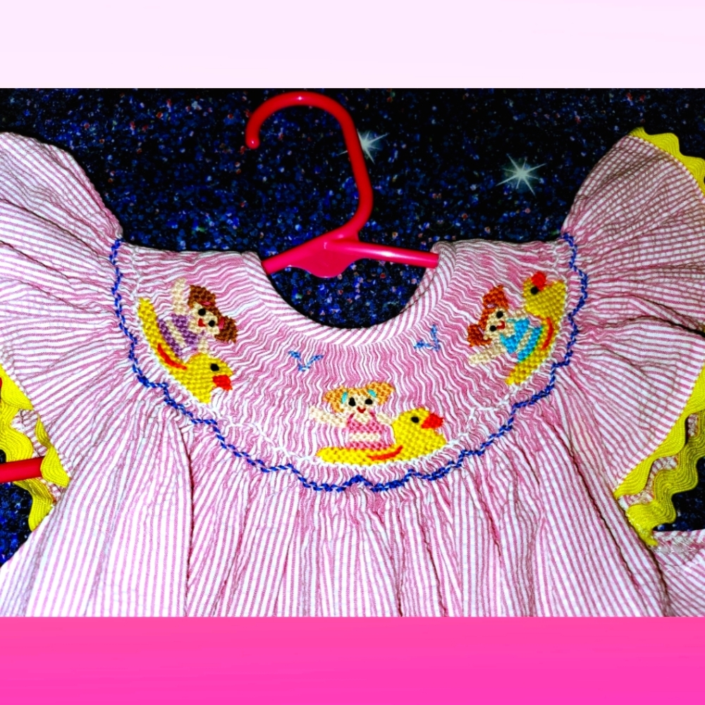 24m remember Nguyen smocked bubble